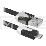 Кабель Defender USB08-03P USB2.0 AM-MicroBM, 1.0м, фото11