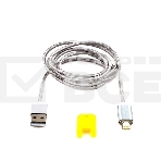 Кабель Cablexpert магнитный USB 2.0 CC-USB2-AMLMM-1M, AM/ iPhone lightning, магнитный кабель, 1м, алюминиевые разъемы, коробка, фото6
