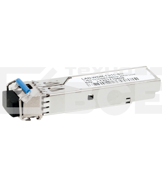 Модуль Lanmaster BIDI SFP 1.25G, 1310nm / 1550nm, 20 km, LC, DDM, Cisco