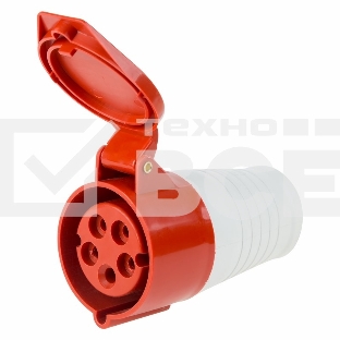 Розетка 215 переносная 3Р+РЕ+N 16А 380В IP44 Rexant