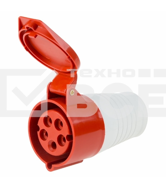 Розетка 215 переносная 3Р+РЕ+N 16А 380В IP44 Rexant