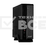 Компьютерный корпус Exegate EX268689RUS Компьютерный корпус MiniITX Exegate MI-207 Black, miniITX/mATX, <M350, 80mm>, 2*USB, Audio, фото 1