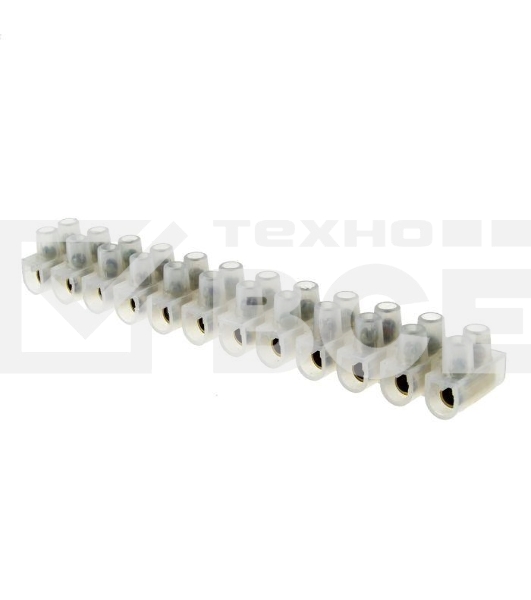 Колодка клеммная 6мм 6А EKF plc-KK-6-6