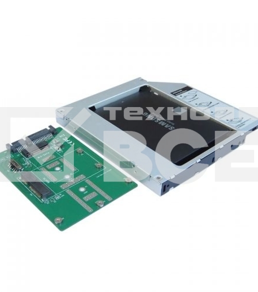 Сменный бокс для HDD/SSD AgeStar SMNF2S SATA металл серебристый 2.5