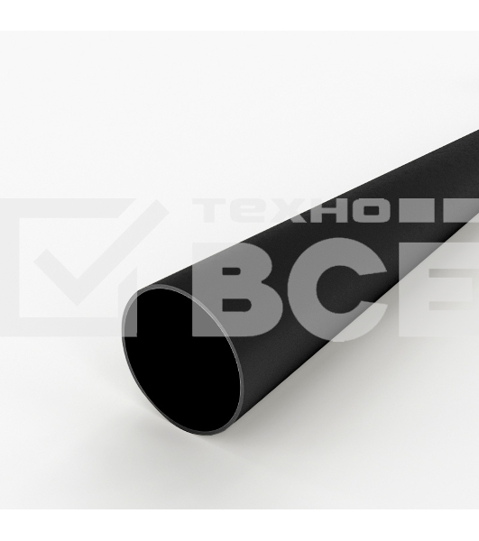 Трубка кембрик ТВ-40 ПВХ Rexant черный, Ø 14 мм
