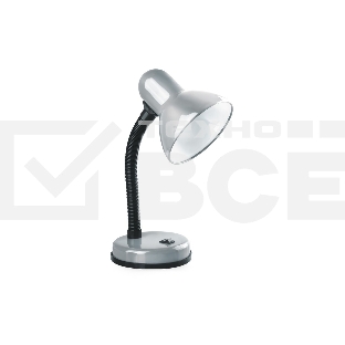 Camelion KD-301 С03 серебро (Светильник настольный,230V 60W)