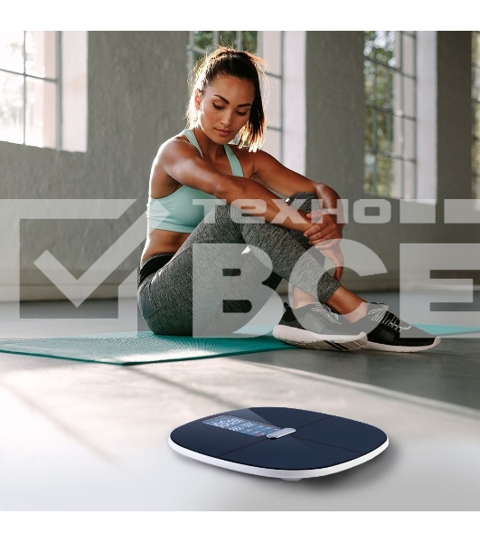 Весы напольные электронные Kitfort KT-809 макс.180кг черный