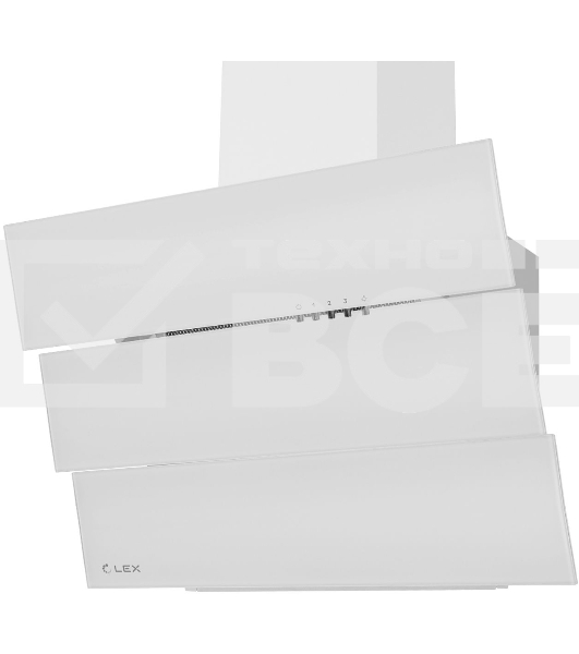 Каминная вытяжка LEX RIO G 600 WHITE воздухоочиститель