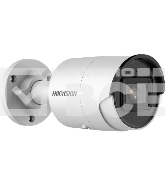Цилиндрическая IP-камера Hikvision DS-2CD2083G2-IU(4mm) 8Мп уличная  с EXIR-подсветкой до 40м и технологией AcuSense1/2.8