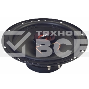 Колонки автомобильные Edge EDB6-E1 60Вт 91дБ 4Ом 16см (6дюйм) (ком.:2кол.) коаксиальные двухполосные