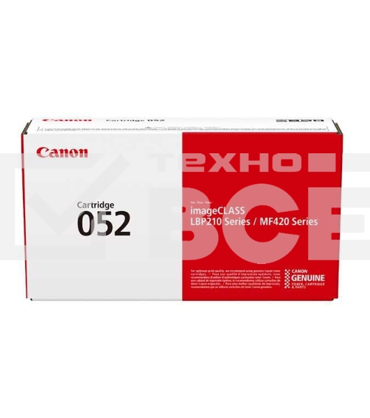 Картридж лазерный Canon 052 2199C002 черный (3100 стр.) для Canon MF421dw/MF426dw/MF428x/MF429x