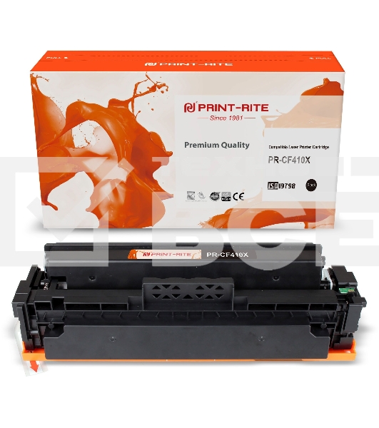 Картридж лазерный Print-Rite TFHA5QBPU1J PR-CF410X CF410X черный (6500стр.) для HP CLJ Pro M452dn/M452dw/M477fdn/M477fdw