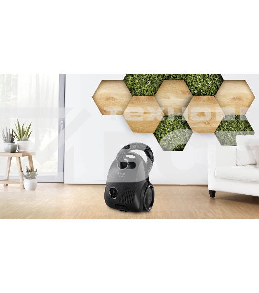 Пылесос Bosch BGBS2LB1 чёрный, 600 Вт, уборка сухая, пылесборник мешок, 3.5 л