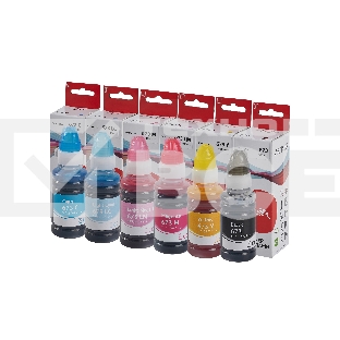 Контейнеры с чернилами Sakura SIC13T673BA (673-6 цветов) для Epson, черный,голубой, пурпурный, желтый, светло-голубой, светло-пурпурный), 70 мл*5