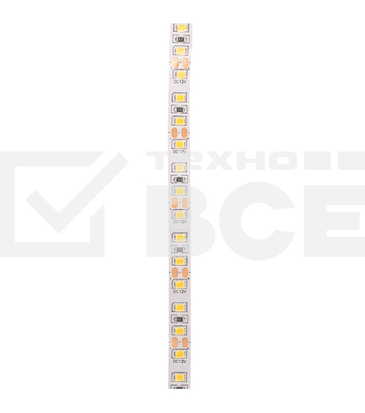 Лента светодиодная 12В, SMD2835, 14,4Вт/м, 120 LED/м, 4000K, 8мм, 50м, IP20 Rexant