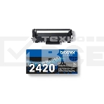 Картридж лазерный Brother TN-2420 черный (3000 стр.) для DCP-L2510/HL-L2350DW/MFC-L2710DW/DCP-L2530DW/HL-L2370DN/MFC-L2730DW/DCP-L2550DN/HL-L2375DW/MFC-L2750DW/HL-L2310D/MFC-2710DW, фото 1