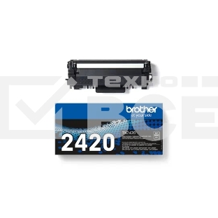 Картридж лазерный Brother TN-2420 черный (3000 стр.) для DCP-L2510/HL-L2350DW/MFC-L2710DW/DCP-L2530DW/HL-L2370DN/MFC-L2730DW/DCP-L2550DN/HL-L2375DW/MFC-L2750DW/HL-L2310D/MFC-2710DW
