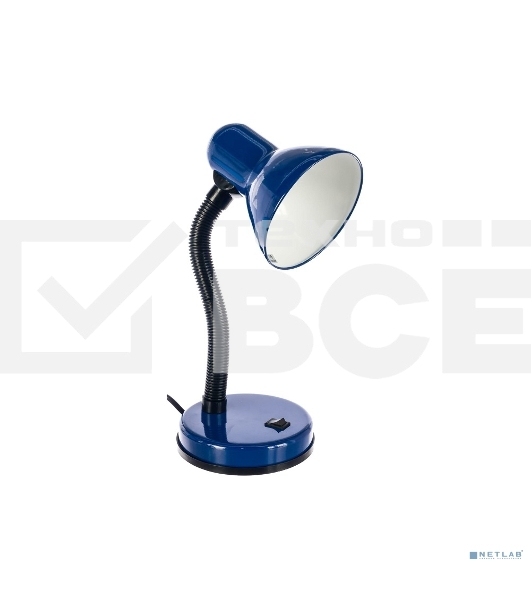 Camelion KD-301 С06 синий (Светильник настольный,230V 60W)