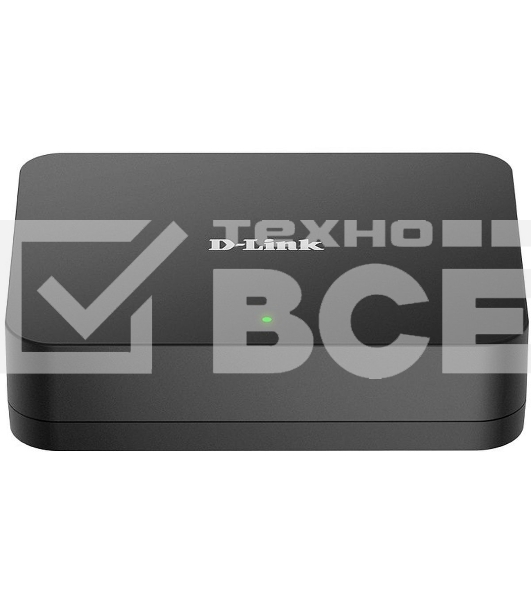 Коммутатор D-Link DGS-1005A Unmanaged Switch 5x1000Base-T, plastic case