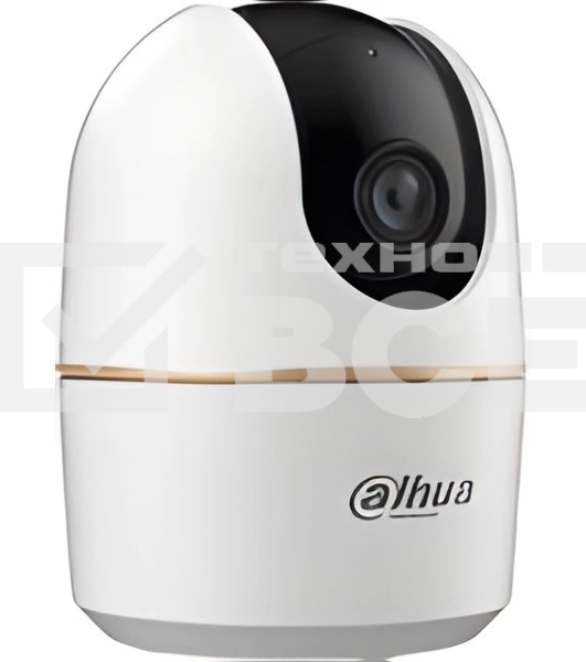 Камера видеонаблюдения IP Dahua DH-IPC-H2AP-0360B Wi-Fi 3.6-3.6мм цв. корп.:белый/черный