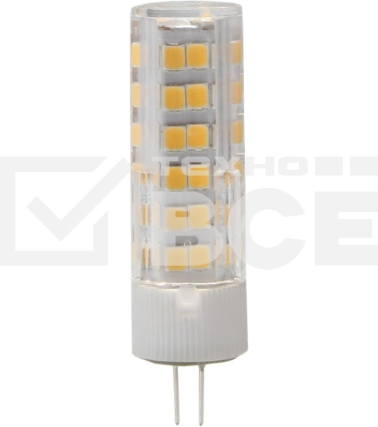 Лампа светодиодная Thomson TH-B4232 7Вт цок.:G4 капсул. 220B 3000K св.свеч.бел.теп. (упак.:1шт)