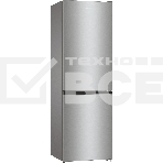 Холодильник Gorenje NRKE62XL серебристый металлик двухкамерный 203/99л морозилка снизу, No Frost, фото7