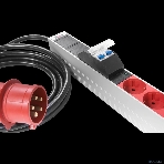 Вертикальный блок розеток REM Rem-3x32, 3 фазы 32A, 6 авт, инд, 24 S, 1820 мм, IEC 309, шнур 3 м R-3x32-24S-A-I-1820-3-3P(N), фото4