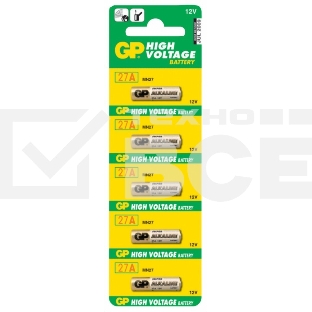 Батарея GP Super Alkaline 27A MN27 (5шт)
