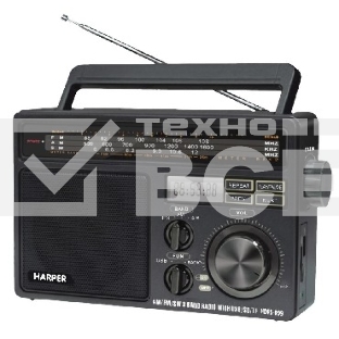 Радиоприемник Harper HDRS-099 (Дисплей; USB; SD карта; радио)
