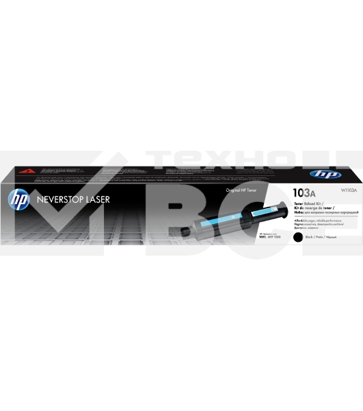 Заправочный комплект тонера 103AHP Neverstop Laser 1000a/1000w/1200a/1200w, 2,5К W1103A