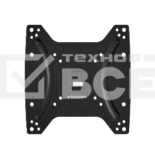 Крепеж Kromax OPTIMA-200 черный Кронштейн для LED/LCD телевизоров 15