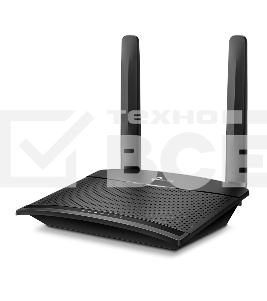 Роутер беспроводной TP-Link TL-MR100 N300 10/100BASE-TX/4G(3G) cat.4 черный