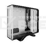 Компьютерный корпус Exegate EX268689RUS Компьютерный корпус MiniITX Exegate MI-207 Black, miniITX/mATX, <M350, 80mm>, 2*USB, Audio, фото2