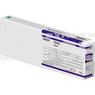 Картридж струйный Singlepack фиолетовый T804D00 UltraChrome HDX 700ml