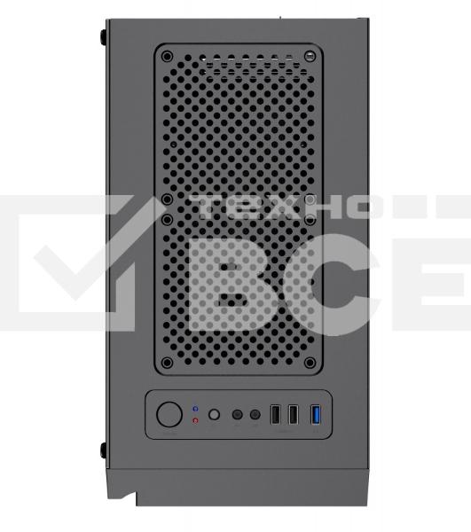 Компьютерный корпус AeroCool/Formula CL-3302B RGb черный без БП ATX 2xUSB 2.0 1xUSB 3.0 audio bott PSU