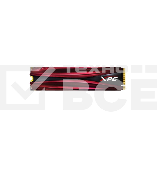 Накопитель SSD ADATA XPG GAMMIX S11 Pro, 256Gb, PCIe 3.0 x4, M.2 2280, NVMe, R/W 3500/1200, с радиатором