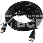Кабель Vention USB 2.0 AM/BM  - 8м. Черный Кабель Vention USB 2.0 AM/BM  - 8м. Черный, фото 1