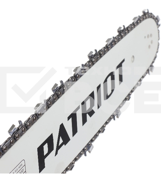 Пила цепная бензиновая PATRIOT PT 452, 3,4л.с., шина 16