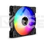 Вентилятор для корпуса ExeGate EX12025H3P4PMY-PWM.ARGB черный, 120 мм, 1800 об/мин, 26 дБ, 4 pin, фото 1