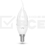 Лампа светодиодная Gauss Basic 1034116 5.5Вт цок.:E14 свеча 180B 3000K св.свеч.бел.теп. (упак.:10шт), фото3