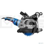 Штроборез ЗУБР ЗШ-П45-2100 ПВТК глуб. 45 мм, 180 мм, подключ. пылесоса, плавный пуск, 2100 Вт, фото2