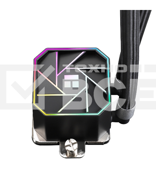 Система жидкостного охлаждения Thermalright Aqua Elite 240 V3 (240mm, Black, ARGB/ Fans: 2x120mm, 66.17CFM, 25.6dBA, 1500RPM/ Pump height 53mm, 23dBA, 3300RPM, Rad thickness 27mm/ S: 1700, 1200, 20XX, 115X, AM5, AM4)