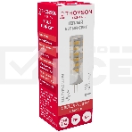 Лампа светодиодная Thomson TH-B4232 7Вт цок.:G4 капсул. 220B 3000K св.свеч.бел.теп. (упак.:1шт), фото 1