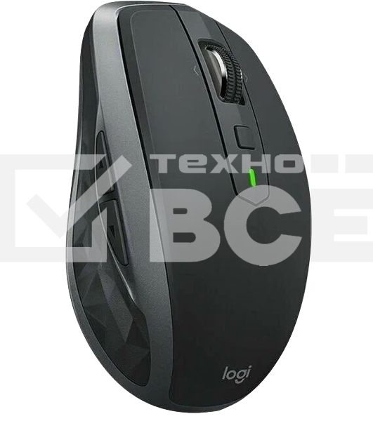 Мышь беспроводная Logitech MX Anywhere 2S графитовый, 4000 dpi, радиоканал, Bluetooth, USB, кнопки - 7