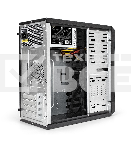 Компьютерный корпус Minitower ExeGate BA-203U-UNS450 (mATX, БП UNS450 с вент. 12см, 3хUSB+1хUSB 3.0, аудио, черный)
