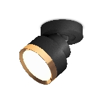 Светильник Ambrella Light XM8102004 SBK/PYG черный песок/золото желтое полированное GX53 (A2229, A2106, C8102, N8124), фото4