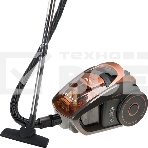 Пылесос Delta Аксинья КС-7000 оранжевый, 350/2000 Вт, уборка сухая, пылесборник контейнер, 1,5 л, фото3