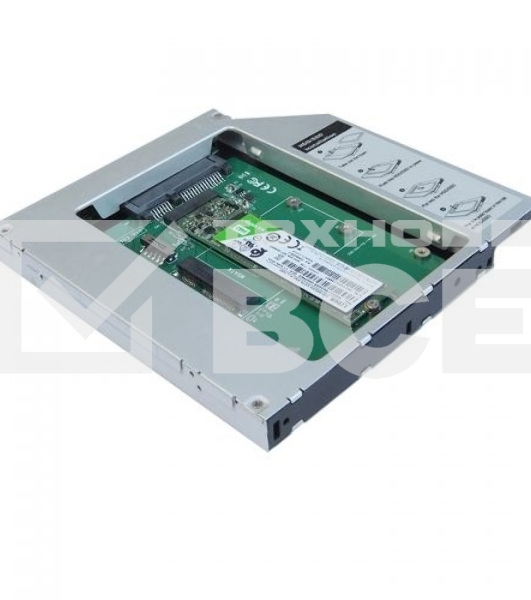 Сменный бокс для HDD/SSD AgeStar SMNF2S SATA металл серебристый 2.5