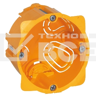 Коробка Batibox для сухих перегородок 1п гл.60мм [080061] Legrand - винт/захват - 1-местная - глубина 60