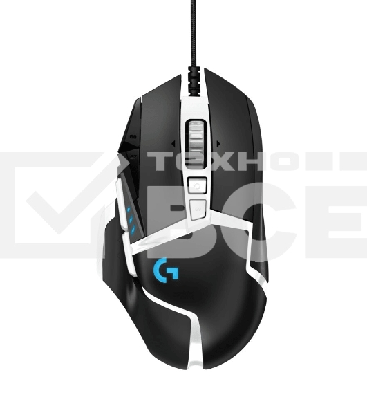 Мышь Logitech G502 SE HERO Corded Gaming Mouse  <USB, Black/White, EWR2, Retail> 910-005730